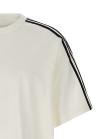Y-3 Short Sleeve Tee Stripes Shirt White