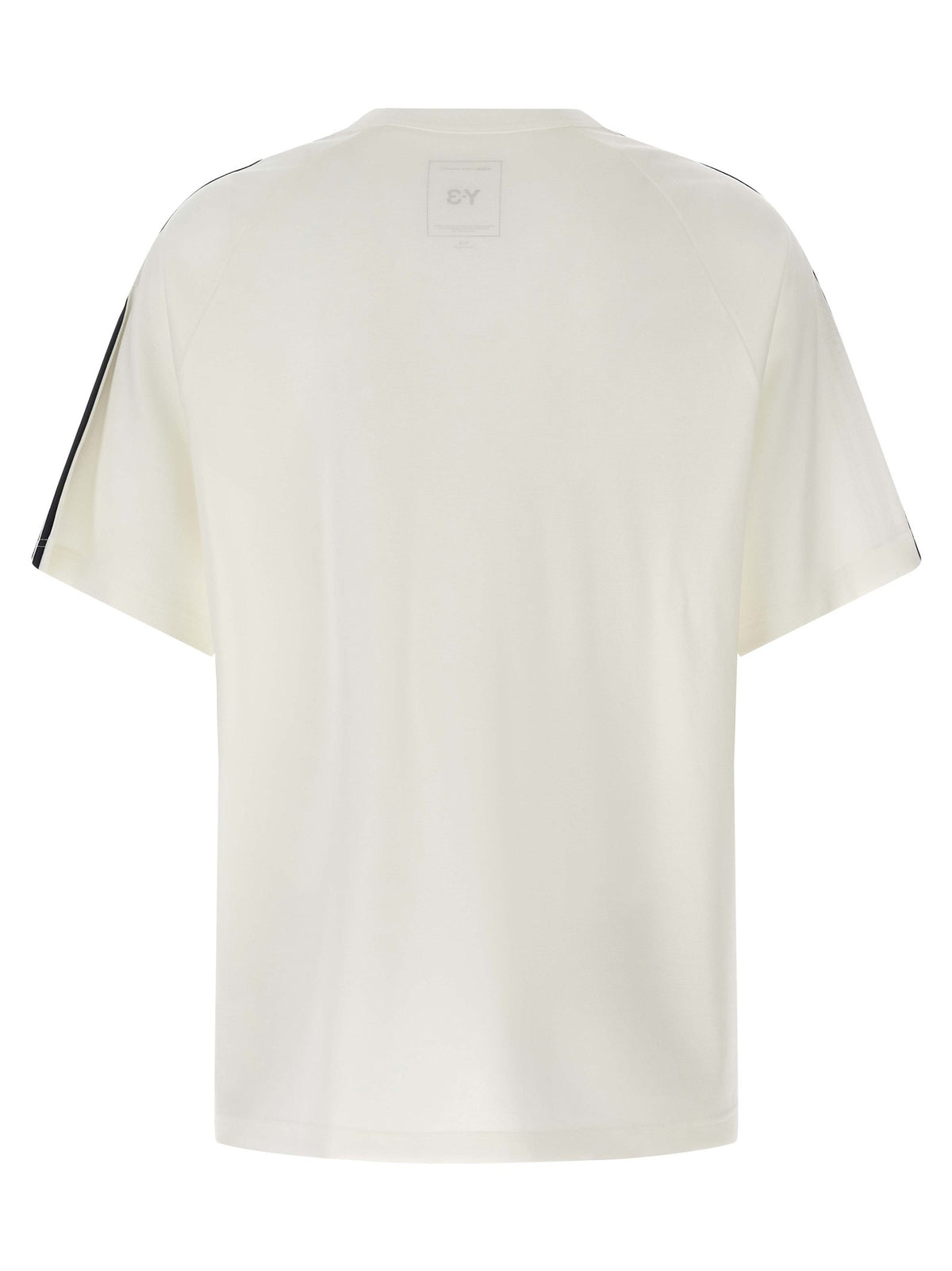 Y-3 Short Sleeve Tee Stripes Shirt White, view 2