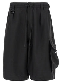Y-3 Sport Uniform Short Cargo Shorts Black