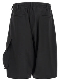 Y-3 Sport Uniform Short Cargo Shorts Black