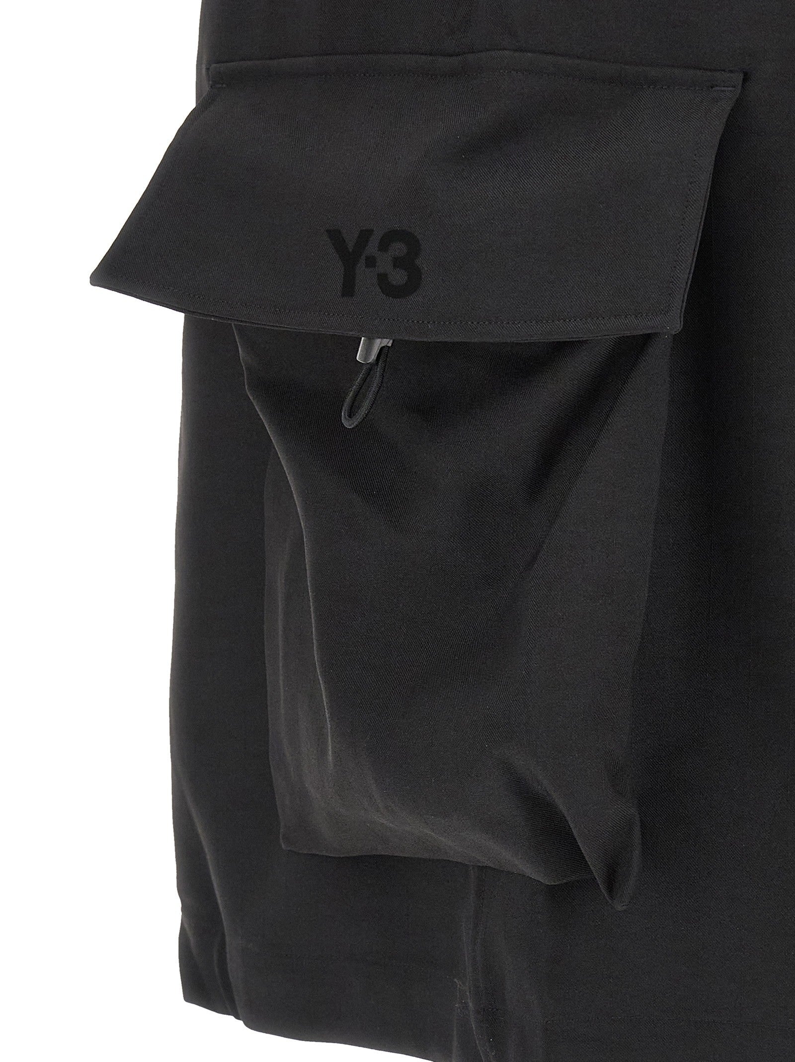 Y-3 Sport Uniform Short Cargo Shorts Black
