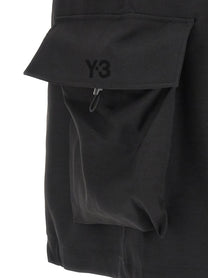 Y-3 Sport Uniform Short Cargo Shorts Black