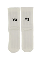 Y-3 Unisex Stripe Socks White, view 2