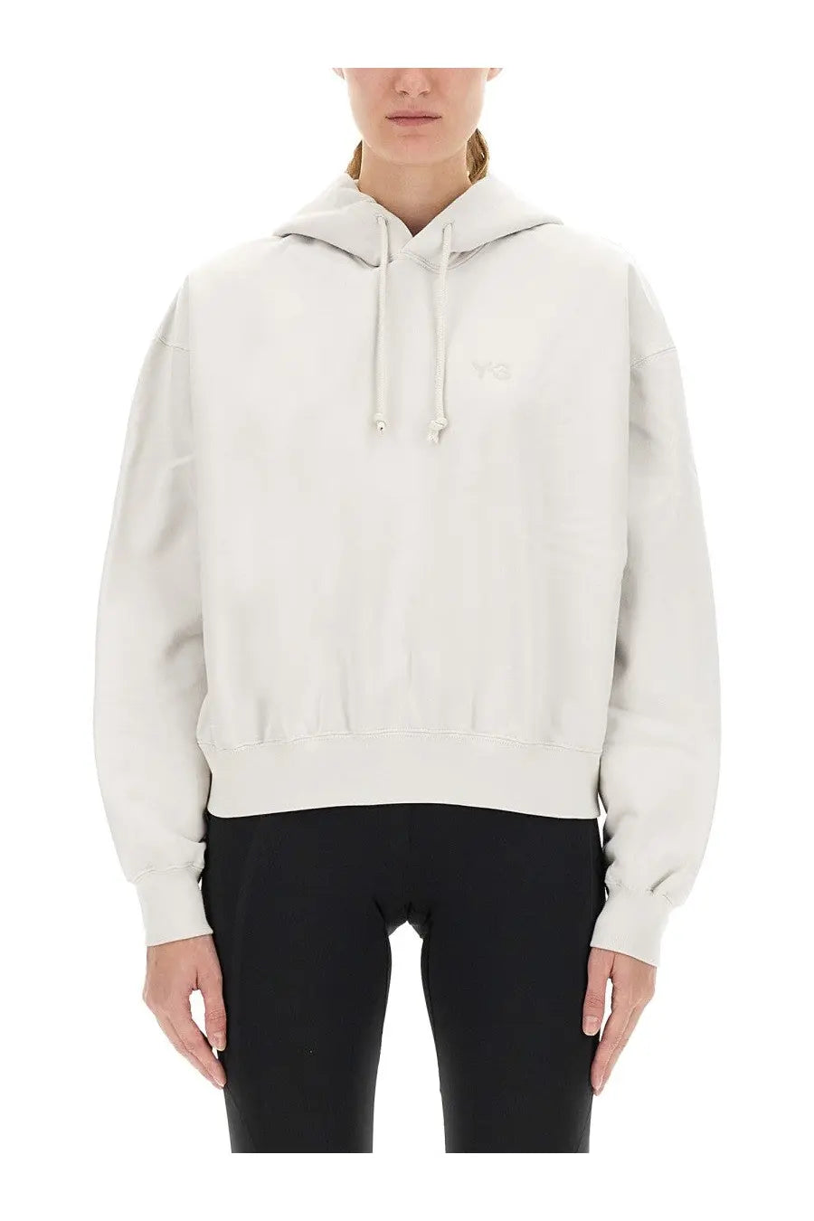 Y-3 Women's Hooded Sweatshirt White