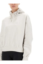 Y-3 Women's Hooded Sweatshirt White, view 4