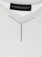 Y/Project Baby Tee Shirt White, view 4