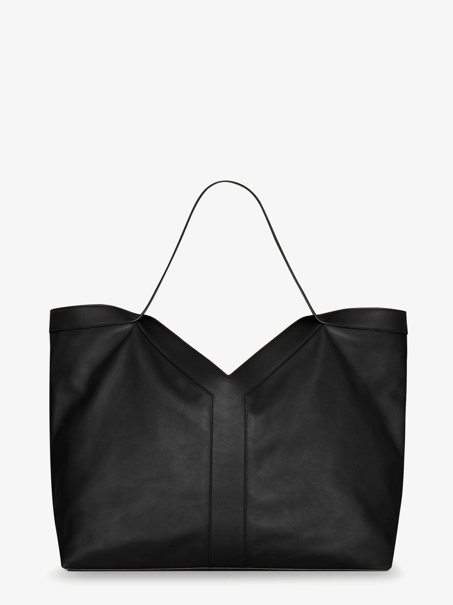 Saint Laurent Men's Large Shopping Bag Black