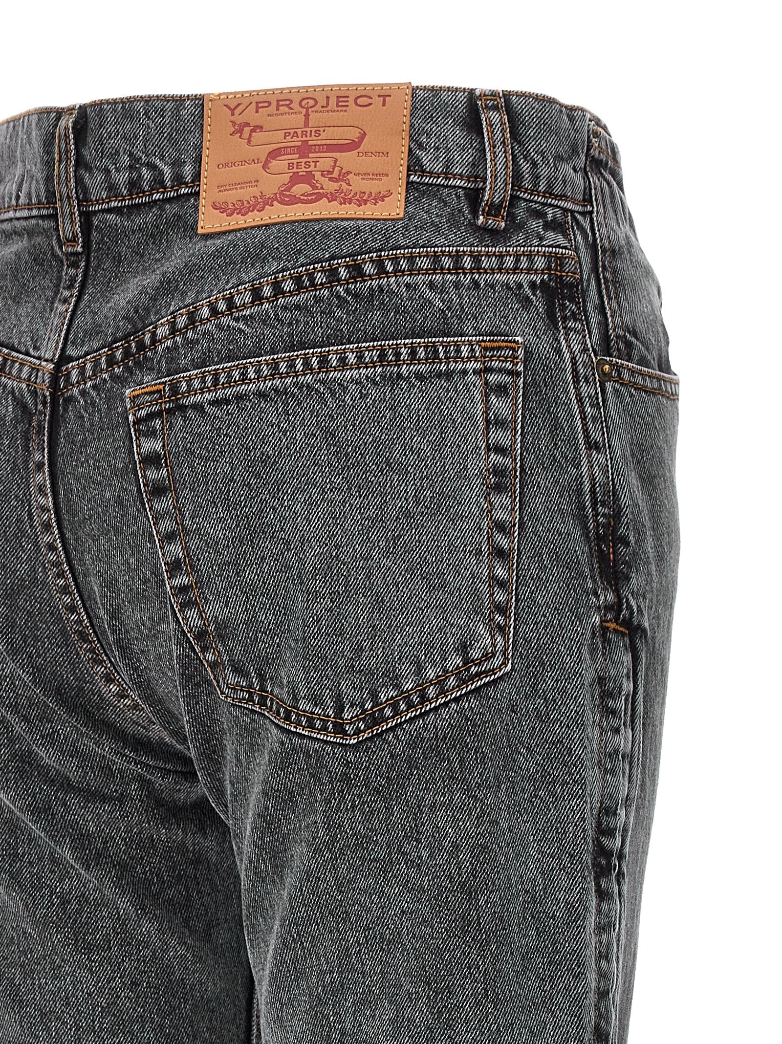 Y/PROJECT - Y/PROJECT - ’Hook and Eye’ jeans - Women’s Clothing