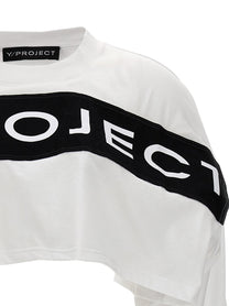 Y/PROJECT - Y/PROJECT - Logo crop t-shirt - Women’s Tops