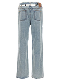 Y/PROJECT - Y/PROJECT - ’Evergreen Y Belt’ jeans - Men’s Clothing