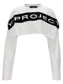Y/PROJECT - Y/PROJECT - Logo crop t-shirt - Women’s Tops