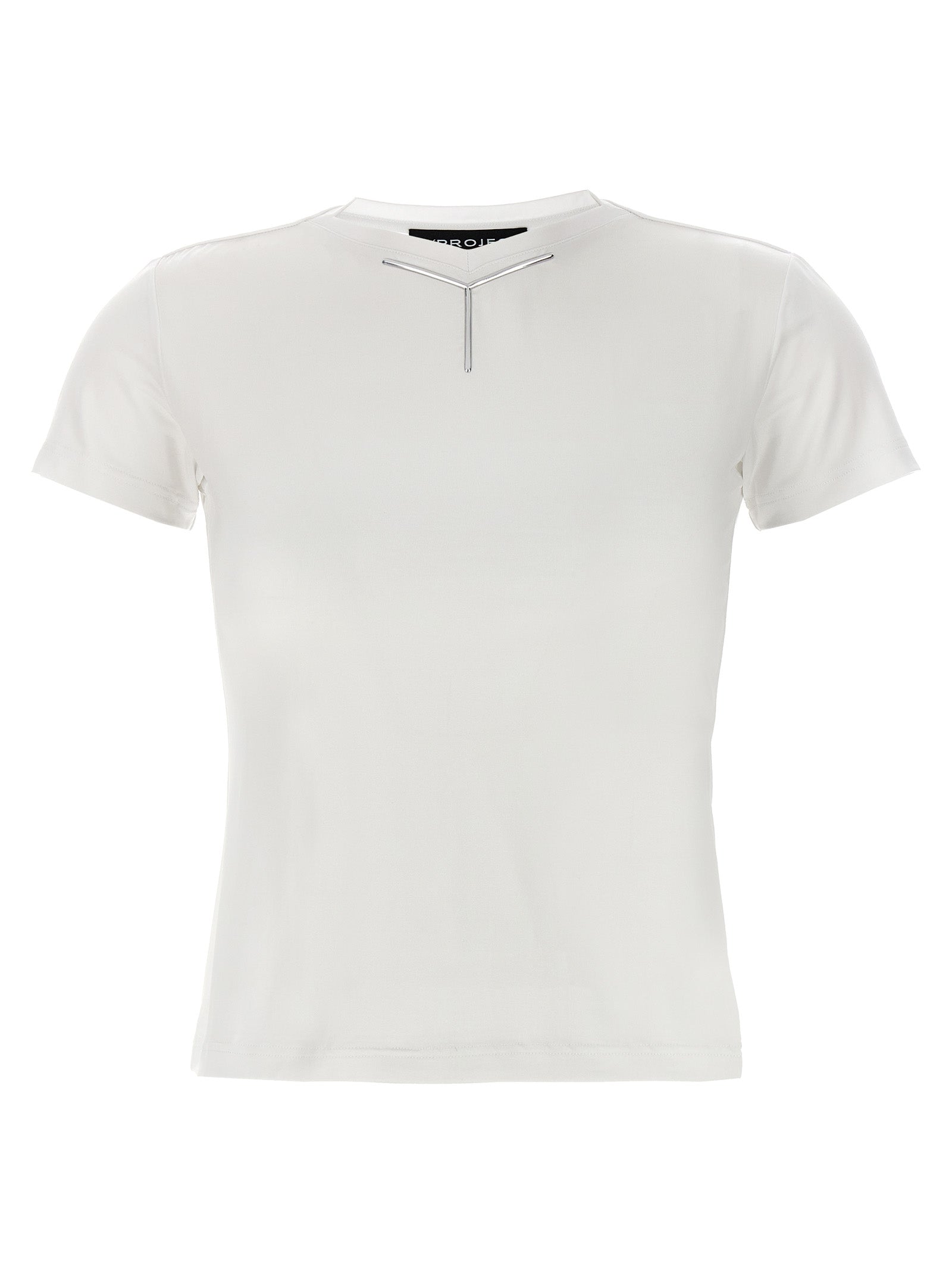 Y/PROJECT - Y/PROJECT - ’Y Baby Tee’ T-shirt - Women’s Tops
