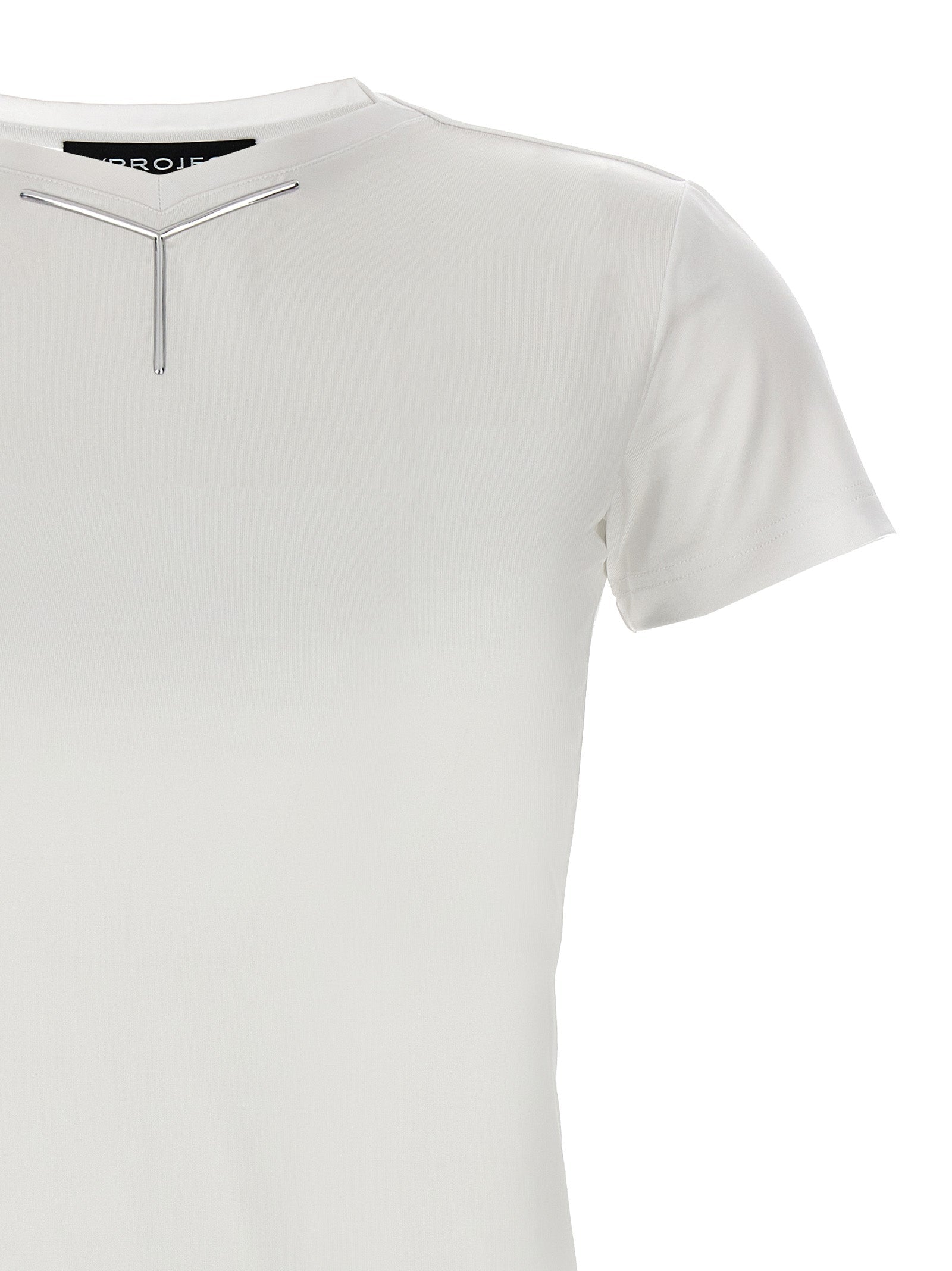 Y/PROJECT - Y/PROJECT - ’Y Baby Tee’ T-shirt - Women’s Tops