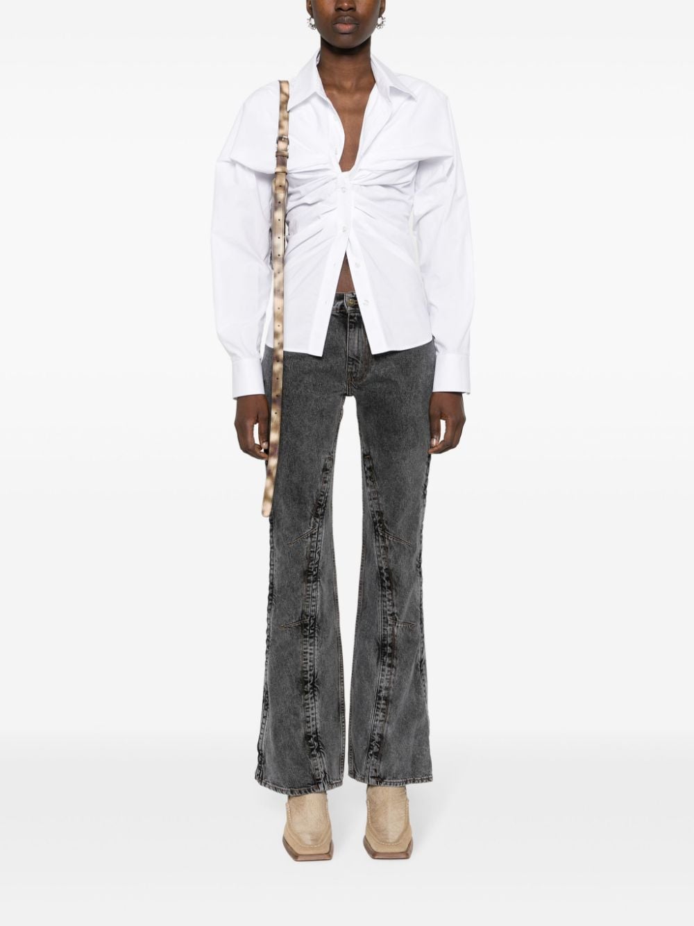 Y/Project - Y/PROJECT Jeans Black - Women’s Bottoms