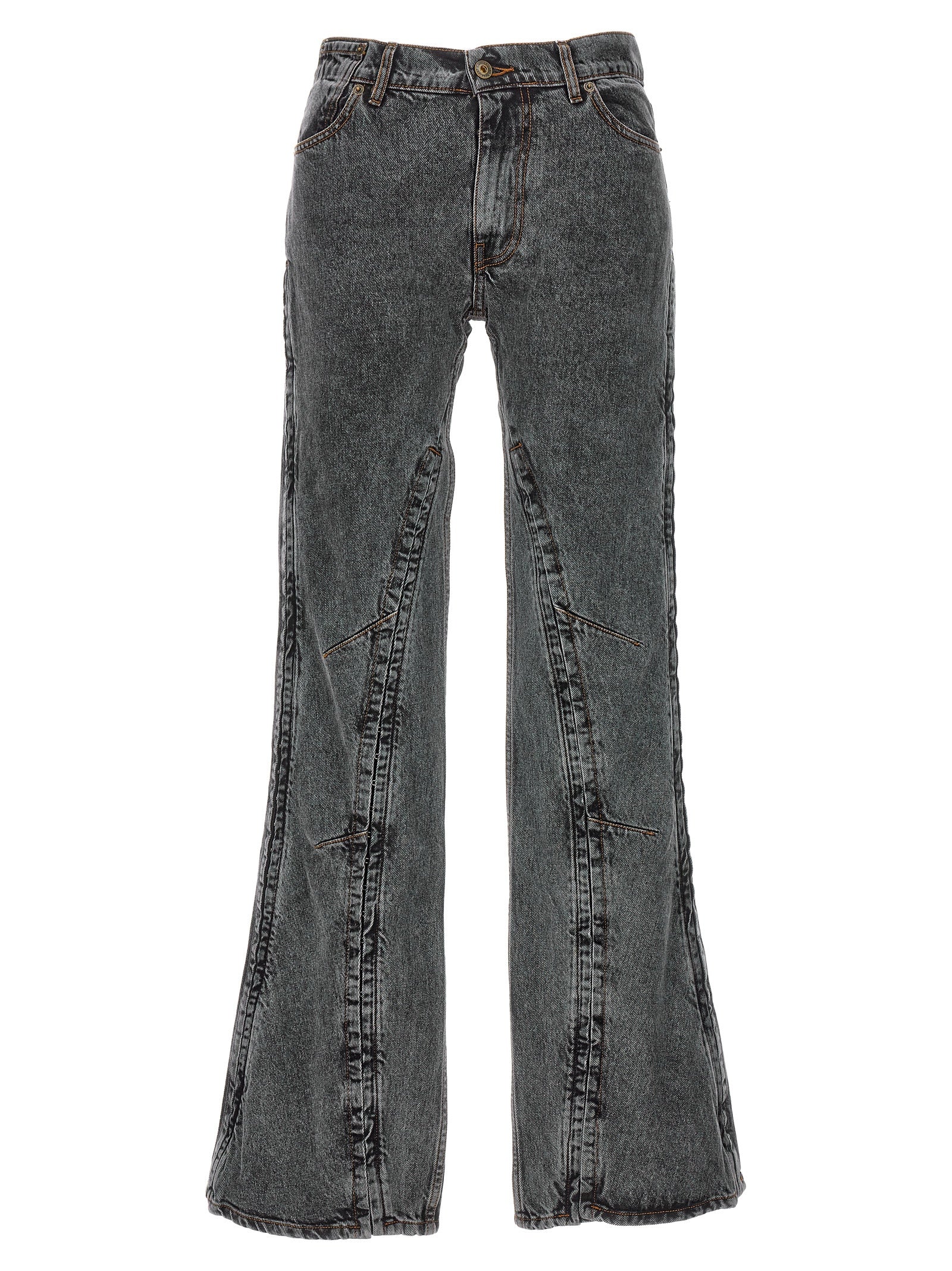 Y/PROJECT - Y/PROJECT - ’Hook and Eye’ jeans - Women’s Clothing