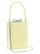 self-portrait Yellow Leather Bag Handbag Yellow, view 2