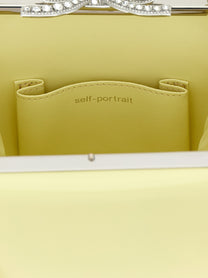 self-portrait Yellow Leather Bag Handbag Yellow