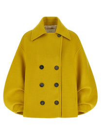 TELA Yellow Seth Coat Yellow