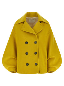 TELA Yellow Seth Coat Yellow