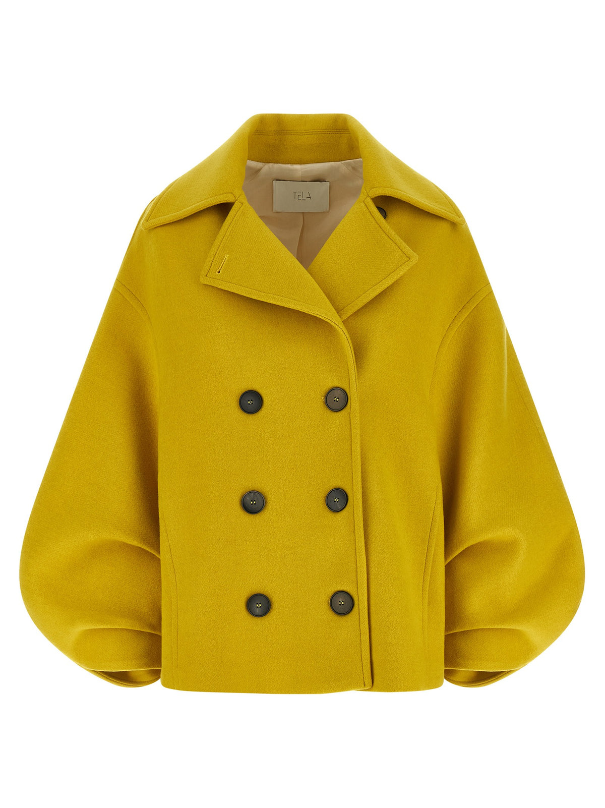 TELA Yellow Seth Coat Yellow