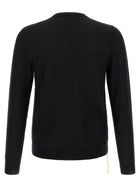 Fendi Yellow Stitching Sweater Black, view 2