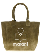 ISABEL MARANT Yenky Small Shopping Bag Green