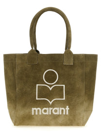ISABEL MARANT Yenky Small Shopping Bag Green