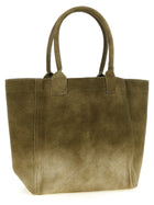 ISABEL MARANT Yenky Small Shopping Bag Green, view 2