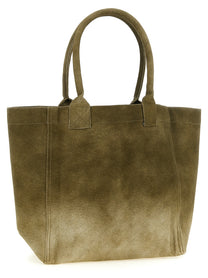 ISABEL MARANT Yenky Small Shopping Bag Green