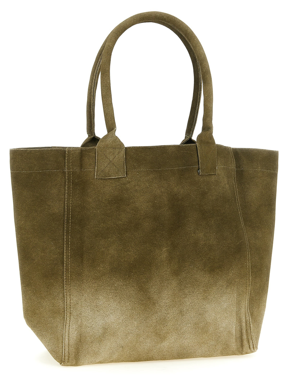 ISABEL MARANT Yenky Small Shopping Bag Green, view 2