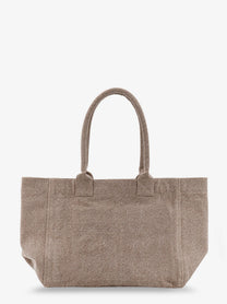Isabel Marant Women's Yenky Zipped Cotton Shoulder Bag Beige