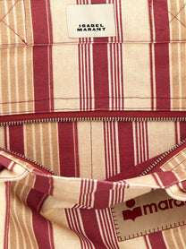 ISABEL MARANT Yenky Zipped Shopping Bag Red