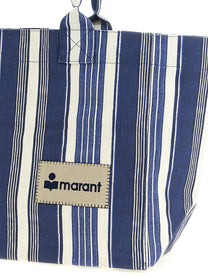 ISABEL MARANT Yenky Zipped Shopping Bag Blue