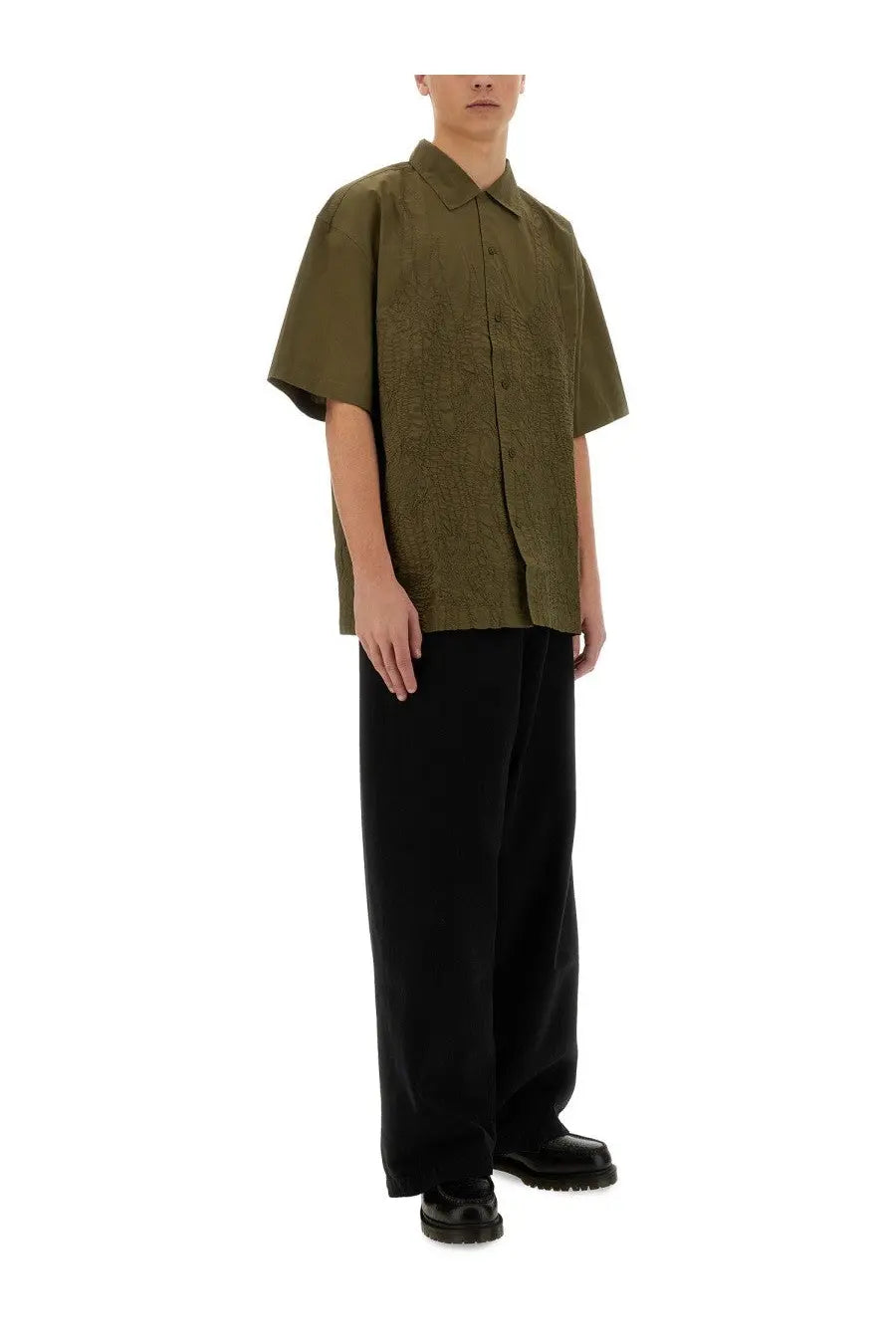 YMC Men's Ciders Shirt Brown, view 2