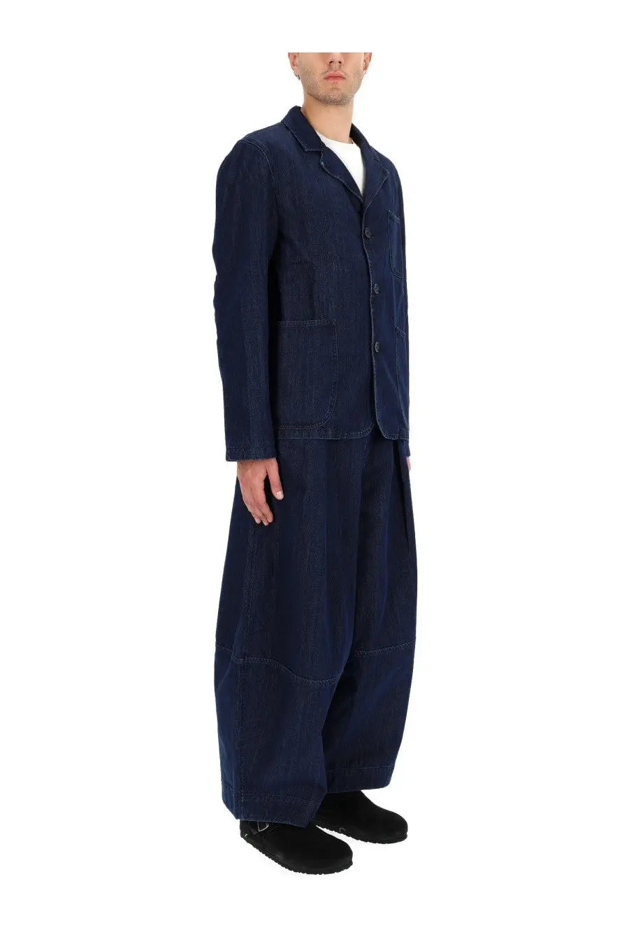 YMC Men's Earth Scuttlers Jacket Blue, view 2