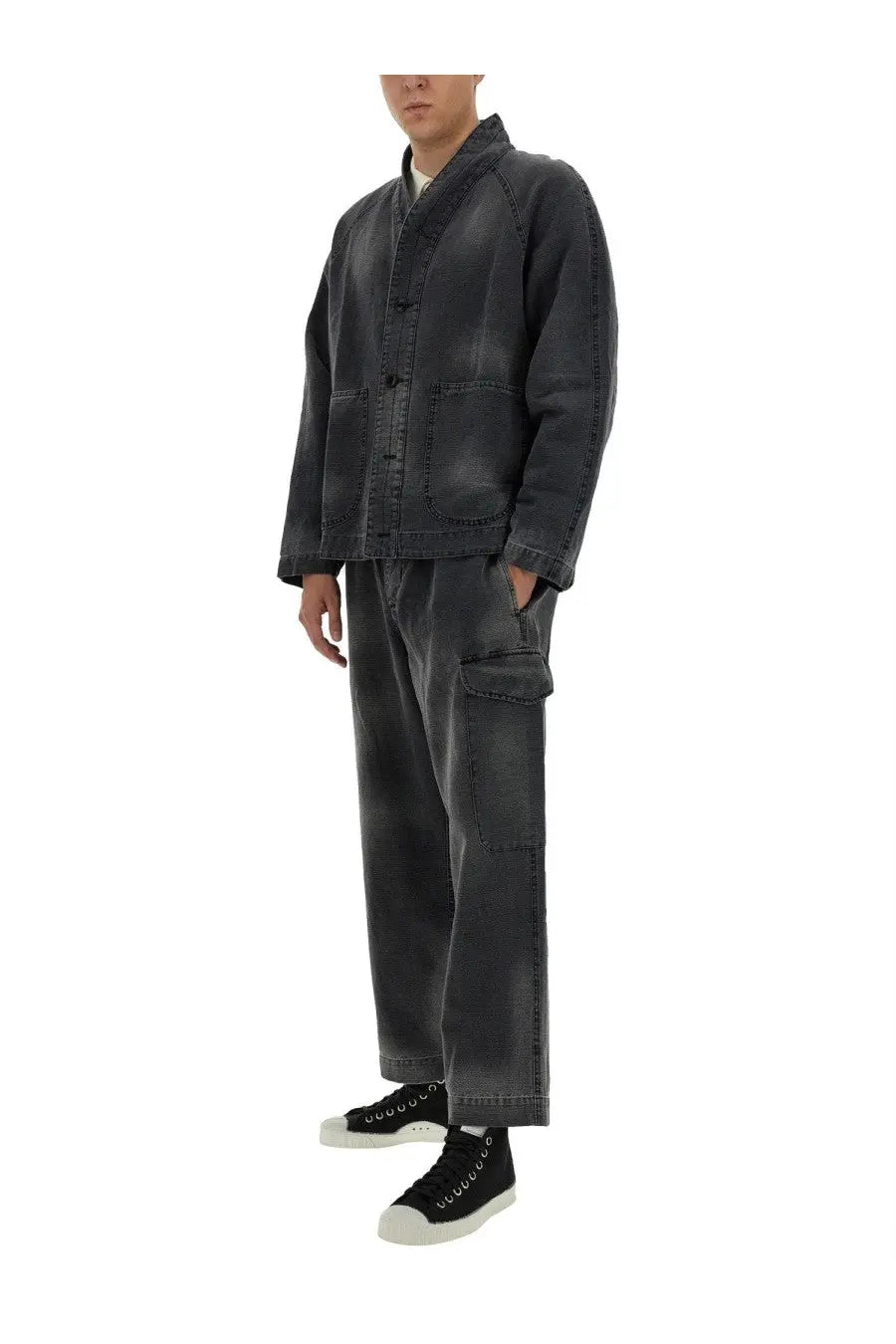 YMC Men's Erkin Jacket Black, view 2