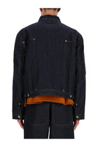 YMC Men's Loft Jacket Blue, view 3