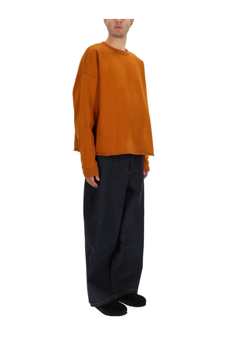 YMC Men's Studio Sweatshirt Orange, view 2