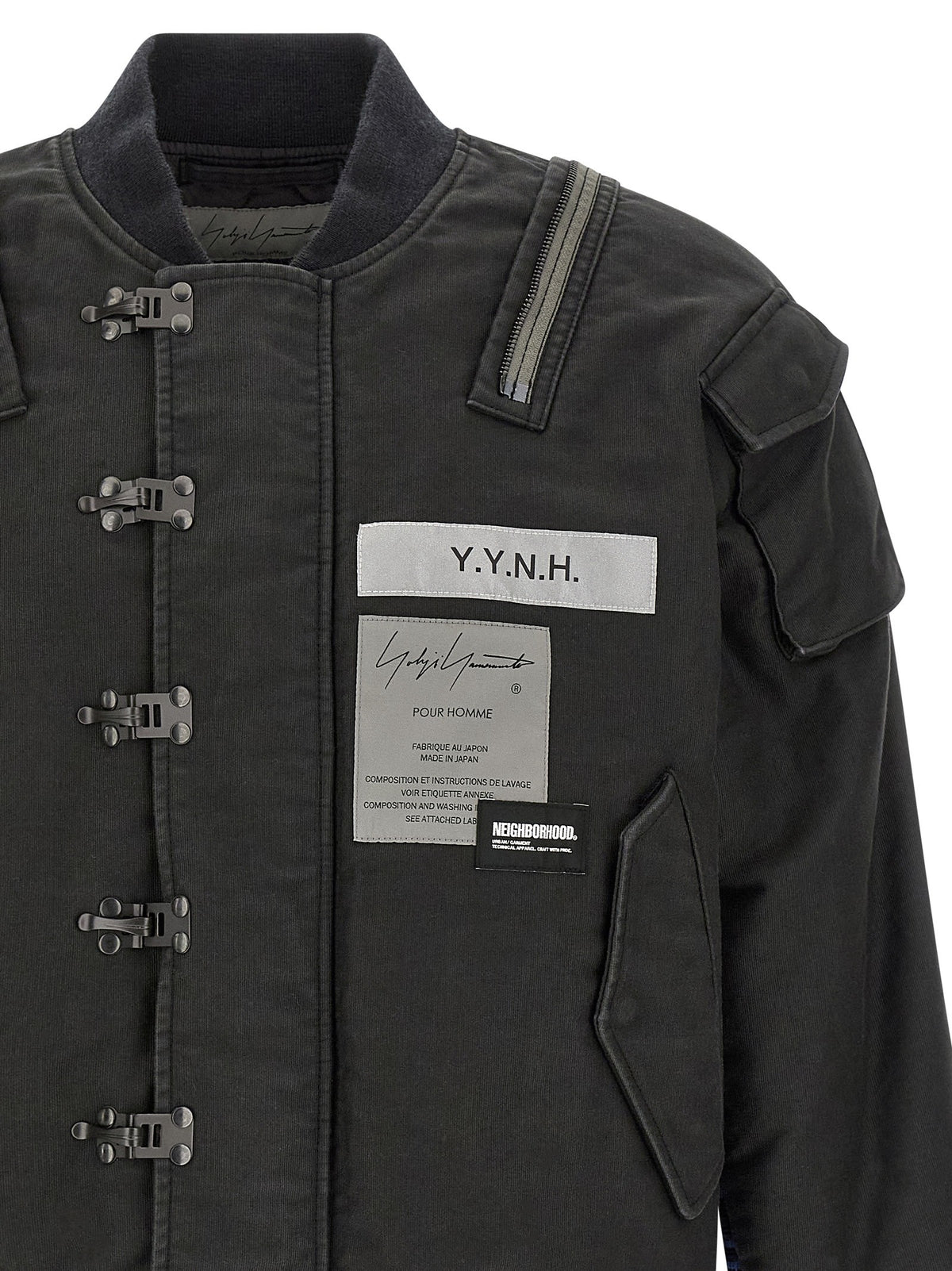 YOHJI YAMAMOTO Yohji Yamamoto Deck Jacket × Black