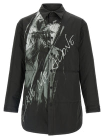 YOHJI YAMAMOTO - YOHJI YAMAMOTO - Padded overshirt - Men’s Tops