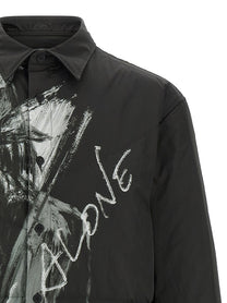YOHJI YAMAMOTO - YOHJI YAMAMOTO - Padded overshirt - Men’s Tops