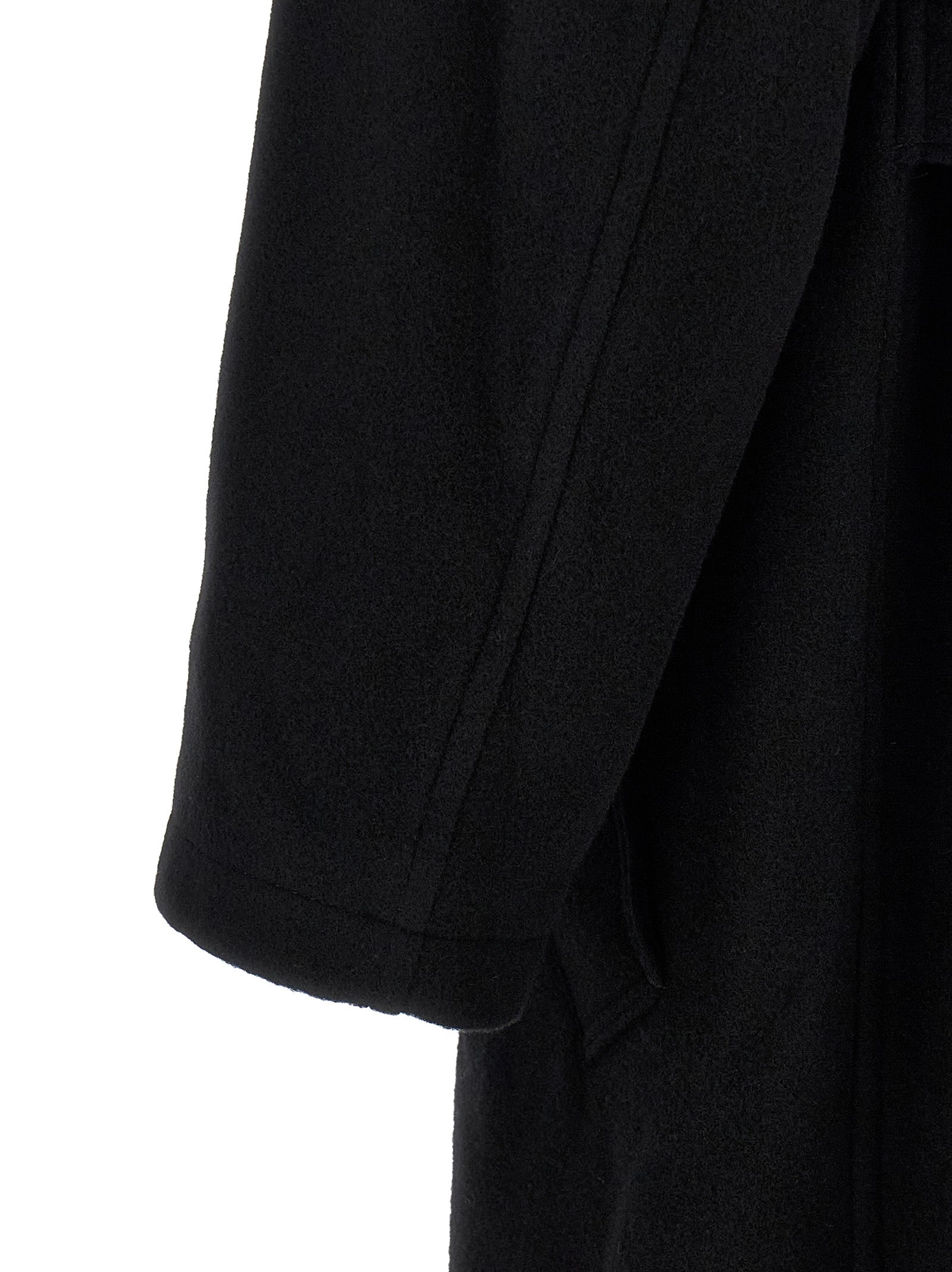 YOHJI YAMAMOTO - YOHJI YAMAMOTO - Hooded coat - Men’s Outerwear