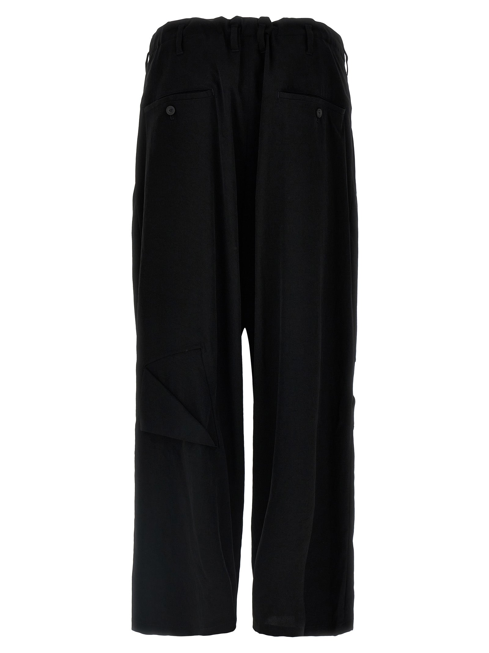 YOHJI YAMAMOTO - YOHJI YAMAMOTO - ’Ta Tuxedo Cut-Out Detail’ pants - Men’s Pants
