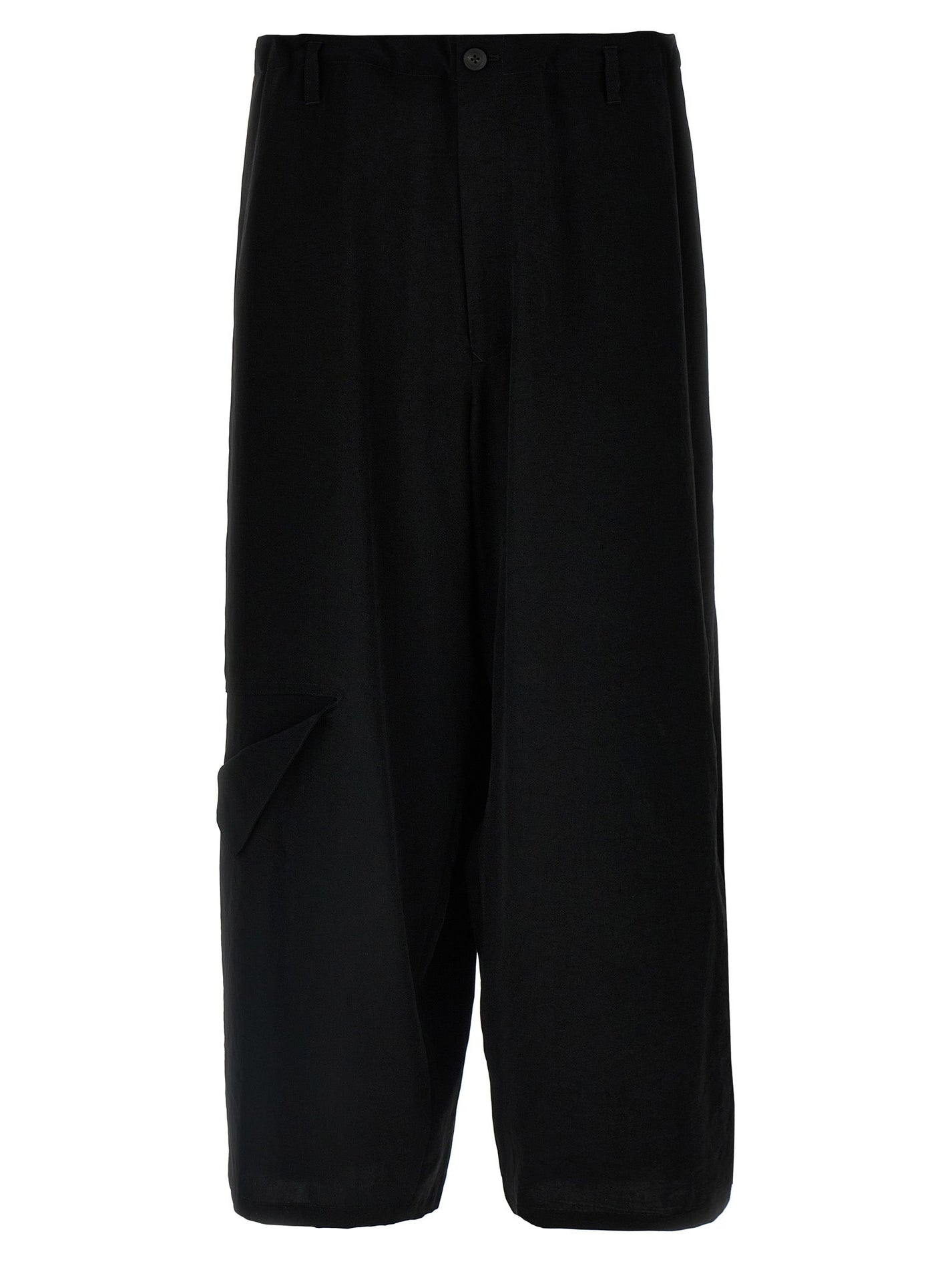 YOHJI YAMAMOTO - YOHJI YAMAMOTO - ’Ta Tuxedo Cut-Out Detail’ pants - Men’s Pants