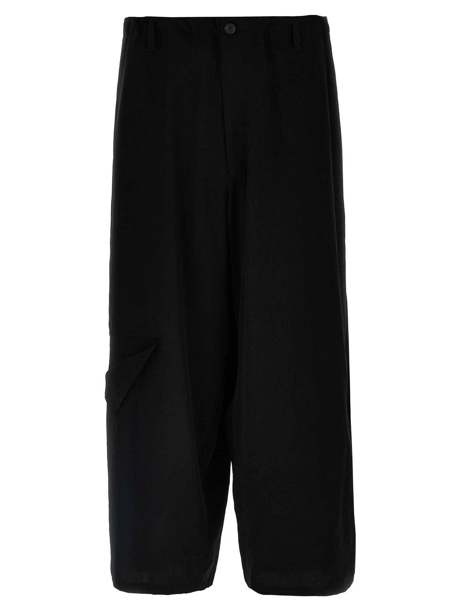 YOHJI YAMAMOTO - YOHJI YAMAMOTO - ’Ta Tuxedo Cut-Out Detail’ pants - Men’s Pants