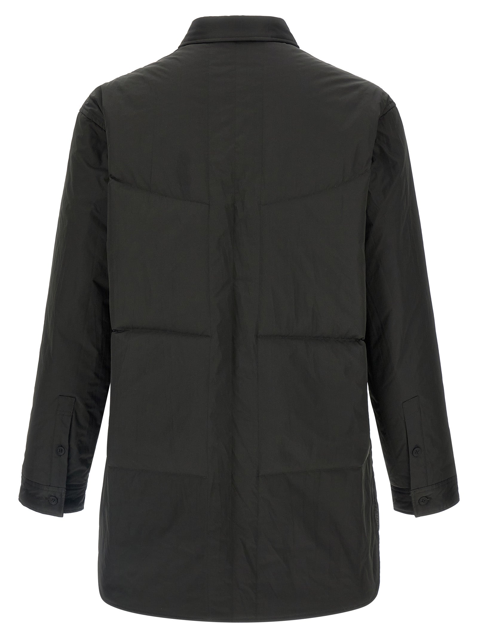 YOHJI YAMAMOTO - YOHJI YAMAMOTO - Padded overshirt - Men’s Tops