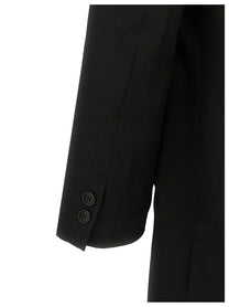 YOHJI YAMAMOTO - YOHJI YAMAMOTO - Single-breasted blazer with strap detail - Men’s Clothing