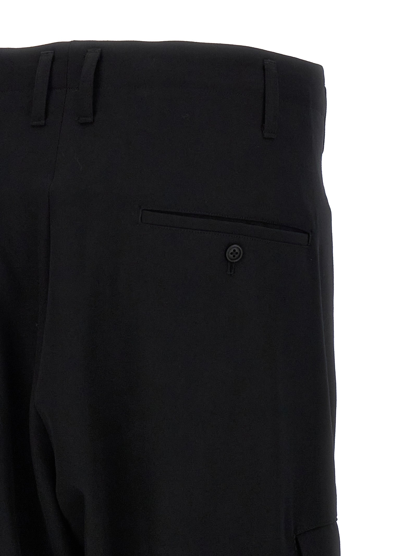 YOHJI YAMAMOTO - YOHJI YAMAMOTO - ’Tab Wide P’ pants - Men’s Pants