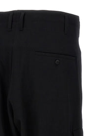 YOHJI YAMAMOTO - YOHJI YAMAMOTO - ’Tab Wide P’ pants - Men’s Pants