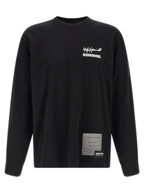 YOHJI YAMAMOTO Yohji Yamamoto × NH LS Tee Shirt Black